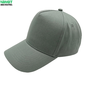 หมวกเบสบอล 6 แผง ยูนิเซ็กซ์ ยี่ห้อ Naimat Abbas Industries สีพื้น ผ้าฝ้ายทวิล 100% ปรับขนาดได้ สวมใส่สบาย เหมาะกับทุกฤดูกาล - Product Image 2