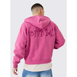 Wholesale Cheap Price 100% Cotton Premium Quality Streetwear Men Zipper <b>Hoodie</b> Custom Digital Printing <b>Zip</b>-<b>Up</b> Hoodies for Men's - Product Image 6