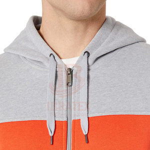 Sweat-shirts à fermeture éclair pour hommes, service OEM, prix de gros, 100% coton, best-sellers - Product Image 4