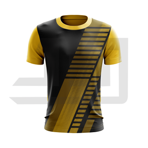 Camiseta Deportiva Unisex JAMEZ SPORTS, Cuello en V, Manga Corta, 100% Algodón Transpirable, Antibacterial, Secado Rápido, Ligera, para Gimnasio - Product Image 1