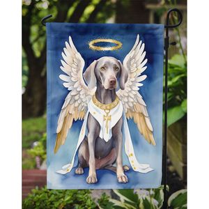 Weimaraner ธงสวนนางฟ้าของฉันสำหรับตกแต่งลานแบนเนอร์สำหรับงานศิลปะชานบ้านและสวนขนาดเล็ก - Product Image 3