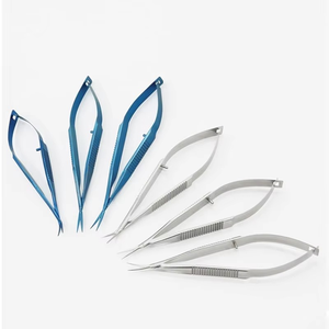 Tijeras Quirúrgicas Oftálmicas Rectas de Acero Inoxidable Vanna al Mejor Precio, Certificadas por CE por GUJJAR SURGICAL INTERNATIONAL - Product Image 2