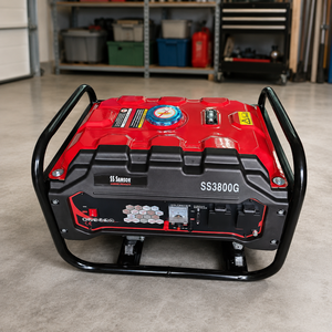 เครื่องกำเนิดไฟฟ้าเบนซินแบบพกพา SS SAMSON 3KVA เครื่องยนต์ 4 จังหวะ 240V กำลังสูง สำหรับสำรองไฟบ้านในกรณีฉุกเฉิน - Product Image 4