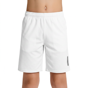 Shorts Bermuda noirs pour hommes, séchage rapide, taille élastique, vêtements de sport décontractés - Product Image 5