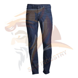 Pantalones Vaqueros de Mezclilla Ajustados de Secado Rápido y Transpirables para Hombre, en Oferta - Product Image 6