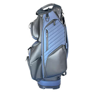 Bolsa de Golf de Lujo Personalizada de 14 Compartimentos – Bolsa de Cuero PU Ligera, Bolsa de Poliéster Impermeable para Palos de Golf, Bolsa de Golf Profesional Portátil - Product Image 2