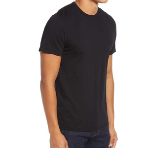T-shirt en coton imprimé pour homme, couleur blanche, été, col rond, manches courtes, séchage rapide, respirant, coupe classique, décontracté, sport - Product Image 5