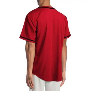 Camiseta de Béisbol Personalizada para Hombre, Cosida a Medida, Informal, Antiarrugas, Transpirable y Cómoda - Product Image 2