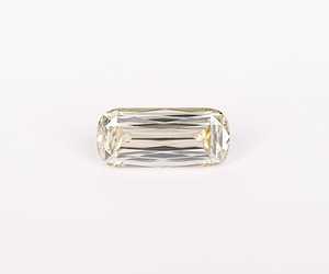 Diamant fantaisie jaune de laboratoire, taille ovale croisée, taille coussin, pureté VVS2, pierre libre pour la fabrication de bijoux - Product Image 1