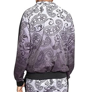 Custom Logo Printed <b>Plus</b> <b>Size</b> Men Tracksuit <b>Set</b> Acid Wash Winter Cotton Hoodie <b>Jogger</b> 2-Piece Breathable Streetwear Sportswear - Product Image 6