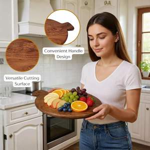 เขียงไม้ทำมือจากอินเดีย ผลิตด้วยฝีมือประณีต สำหรับใช้ในครัวทุกวัน ราคาดีที่สุด - Product Image 5