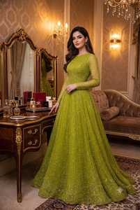 Vestidos Punjabi al por Mayor, Ropa India y Pakistaní, Vestido Corto Kurti, Vestidos Anarkali, Tallas y Colores Personalizados, para Bodas y Fiestas - Product Image 5