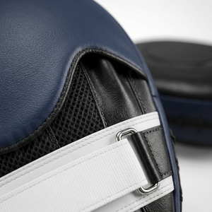 Almohadillas de Boxeo Curvas Personalizadas al por Mayor, de Cuero Premium, con Correa Ergonómica para Muñeca y Palma, con Logotipo - Product Image 4