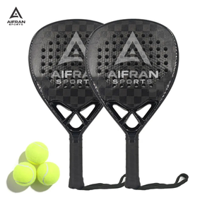 ไม้พาเดลระดับมืออาชีพ โครงคาร์บอนไฟเบอร์ แข็งแรงทนทาน ออกแบบเพื่อการตีทรงพลัง - Product Image 1