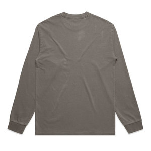 เสื้อเชิ้ตแขนยาวผู้ชายพิมพ์ลายตามสั่ง ผลิตจำนวนมาก รับผลิตแบบ OEM ODM ปักโลโก้ เสื้อคอกลมผ้าคอตตอนหนานุ่ม ขายส่ง เสื้อแขนยาว - Product Image 6