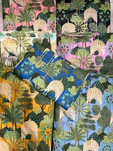 42 Inches Width 100% Cotton Cambric Fabric Lightweight for Curtain & Cover Use by Indian Manufacturer Kaya Loom - Product Image 2