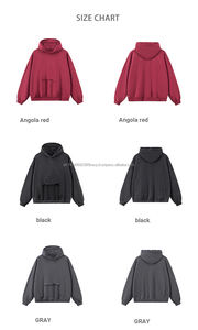 Sweat à capuche en coton épais avec logo personnalisé pour hommes, sweat à capuche uni 420 coton GSM épais et lourd vierge 100% sweats à capuche en coton - Product Image 6