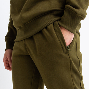 Nouvelle conception, vente en gros personnalisée, survêtement de sport d'hiver unisexe, coupe-vent, respirant, 100% coton, vêtements de sport pour la course à pied - Product Image 6