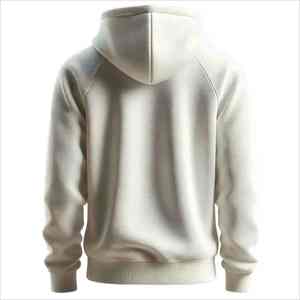 Sweat à capuche pour homme à manches longues, coupe classique, tricoté, avec impression par transfert thermique personnalisée de haute qualité, service OEM écologique - Product Image 2