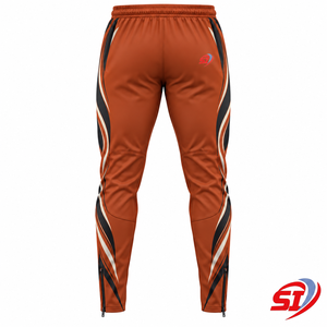Football Training <b>Pants</b> Lava <b>Line</b> Tapered Quick Dry Spandex/Cotton Drawstring Closure Lightweight Summer Mens Soccer Teamwear - Product Image 4