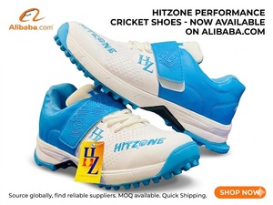 Zapatos de Cricket de Alta Calidad con Tacos de Goma, Cómodos, Ligeros, Duraderos y con Gran Agarre para Entrenamiento - Product Image 2