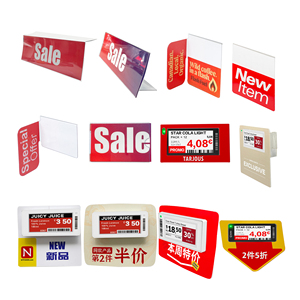 Etiquetas de Precio para Estantes de Supermercado, Diseño Gratuito, Portaetiquetas, Venta al por Mayor, Etiqueta Acrílica Personalizada - Product Image 1