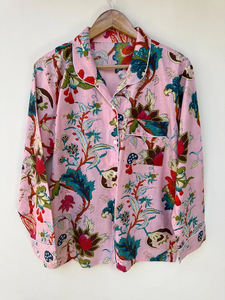 Ensemble de pyjama coordonné pour femmes Naaz Textile, imprimé à rayures de tigre, vêtements de détente et de sommeil décontractés d'été, pyjama en coton - Product Image 2