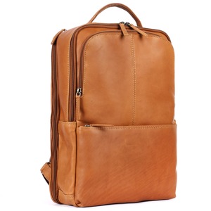 High Demand Genuine <b>Leather</b> <b>Backpack</b> for <b>Men</b> Premium Casual Travel Laptop <b>Backpack</b> From India - Product Image 3