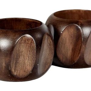 Portavelas Cuadrado de Madera de Teca y Caoba para Huracanes, Venta al por Mayor |   Fragancia de Lujo para el Hogar, Decoración Artesanal Marrón para el Hogar, al por Mayor - Product Image 2