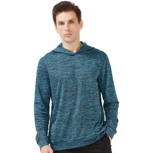 Sudadera con capucha de protección solar UPF 50+ para hombre, manga larga, ligera, para pesca, senderismo y actividades al aire libre, ropa de pesca - Product Image 2