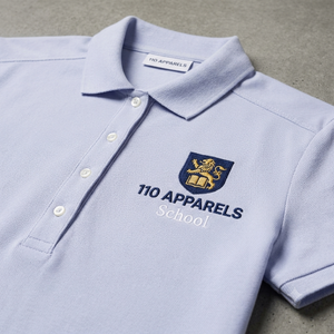 เสื้อโปโลเด็กผู้ชายแขนสั้นแบบนักเรียน ปักโลโก้ รับผลิตตามแบบ OEM  รับทำโลโก้ตามสั่ง - Product Image 6