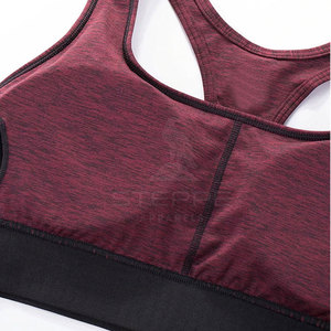 Soutien-gorge de sport athlétique pour femme, maintien élevé, rembourré, bretelles réglables, respirant, pour la gym, la course, le yoga et le fitness - Product Image 6