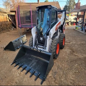 รถตักล้อยาง Bobcatts S76 เครื่องยนต์ดีเซล ปั๊มประสิทธิภาพสูง อุปกรณ์เคลื่อนย้ายดินสำหรับงานหนัก เหมาะสำหรับงานก่อสร้างและเกษตรกรรม - Product Image 1