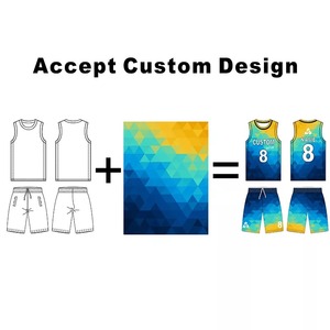 Ensemble de maillots de basket-ball personnalisés, 100% polyester, bleu hiver, sublimé, sans manches, séchage rapide, uniformes unisexes pour adultes, numéro 8, nom de l'équipe - Product Image 3