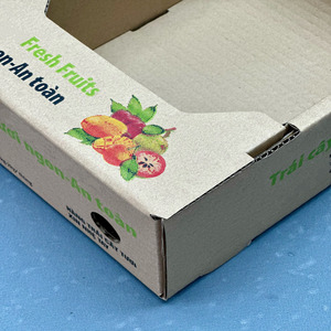 Caja de Cartón para Fruta Fresca de Alta Calidad para Uso Comercial, Materiales Reciclados Ecológicos, Personalizable OEM ODM, Proveedor Vietnamita Quyet Thang - Product Image 4