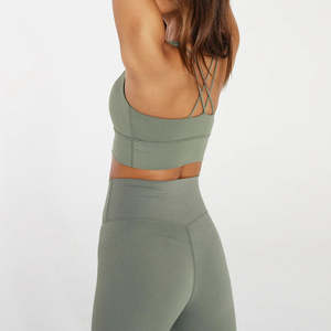 Nuevo Sujetador Deportivo Nesta Sports OEM, Suave, Transpirable, Delgado y Ligero para Mujer, con Espalda Cruzada - Product Image 5