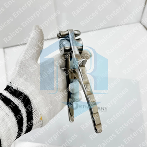 Alicates dobladores de varillas veterinarias de alta calidad para varillas de hasta 3.0-4.0 mm, hechos de acero inoxidable, herramientas quirúrgicas ortopédicas para columna vertebral - Product Image 5