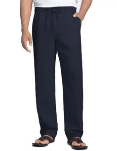 Winter Heavyweight 430g Straight-leg Solid Color Men's Trousers Loose-fitting Sporty Casual Athletic Fit Men's Running <b>Track</b> - Product Image 3