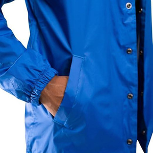 Veste coupe-vent imperméable à capuche personnalisée OEM ODM pour hommes, style streetwear, fabriquée au Pakistan - Product Image 6