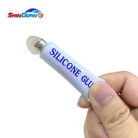 Mastic de silicone neutre de petit tube de haute qualité 10g adhésif et mastic transparents à usage général