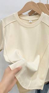 T-shirt décontracté pour femme, coupe ajustée, 100% coton, manches courtes, personnalisé, anti-rides, séchage rapide - Product Image 6