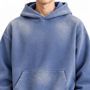Ensemble survêtement décontracté pour homme, coupe ample, effet délavé, sweat-shirt et pantalon de survêtement, 2 pièces, streetwear d'automne - Product Image 6