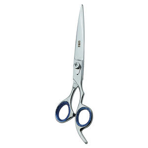 Tijeras de Barbero Profesionales Convexas para Diestros de 22 cm, Ultra Afiladas, de Acero Inoxidable 4Cr13, con Tornillo Ajustable, Mango Mediano para Cabello - Product Image 3