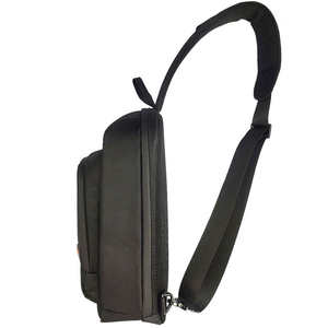 Hot Sale Made in Pakistan Customizable Leather Chest Bag with Solar Panel & Anti-Theft Zipper Closure Lightweight - Product Image 2