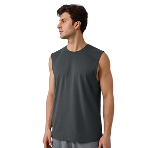 Débardeurs sans manches Muscle uni Débardeur respirant Séchage rapide Impression personnalisée Disponible Débardeurs OEM - Product Image 1