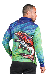Camiseta de Pesca para Hombre con Logotipo Personalizado, UPF 50, Algodón Suave y Transpirable, Proveedor OEM, Camiseta de Alta Calidad para Pescadores - Product Image 5