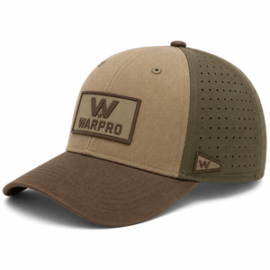 WARPRO Baseball <b>Cap</b> 6-Panel Adjustable Breathable Mesh Front Logo Applique Unisex Outdoor Casual Hat - Product Image 4