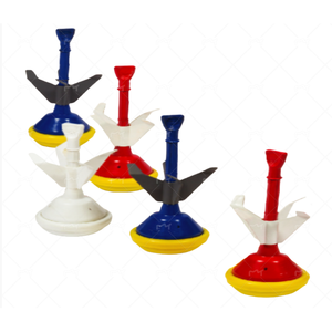 Jeu de fléchettes Waising Outdoor Sports Lawn avec 5 fléchettes et 2 anneaux cibles pour le divertissement - Product Image 1