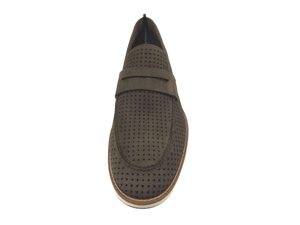 Mocasines Sin Cordones para Hombre, Punta Redonda, Antideslizantes, Transpirables, Entresuela de EVA, Suela de Goma, para Oficina y Trabajo, Color Oliva - Product Image 2
