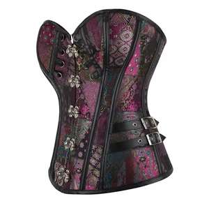 Corsets Vintage pour Femmes, Sexy, Sculptants, Respirants, Modernes, en Brocart, pour Grandes Tailles - Product Image 2